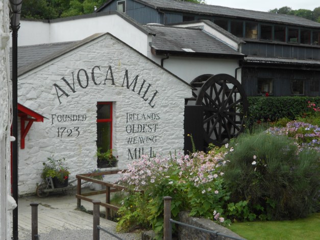 Avoca Weaving Mill. Weaving has been carriedout here since 1723.