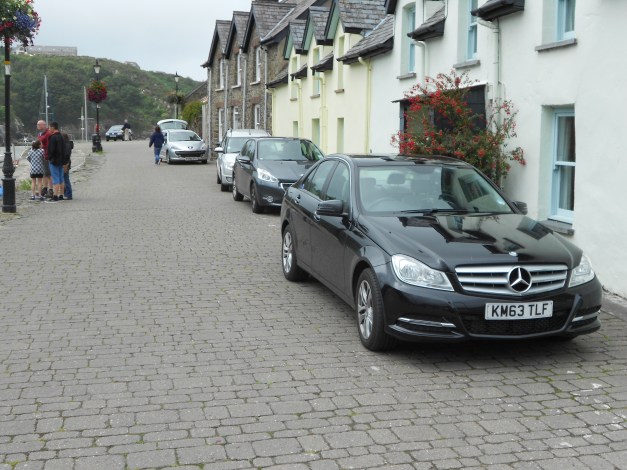 Houses on the harbour street