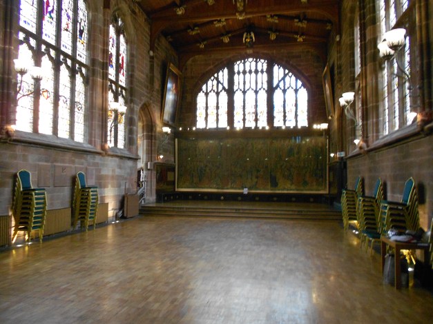 Inside the Guildhall circa 1340
